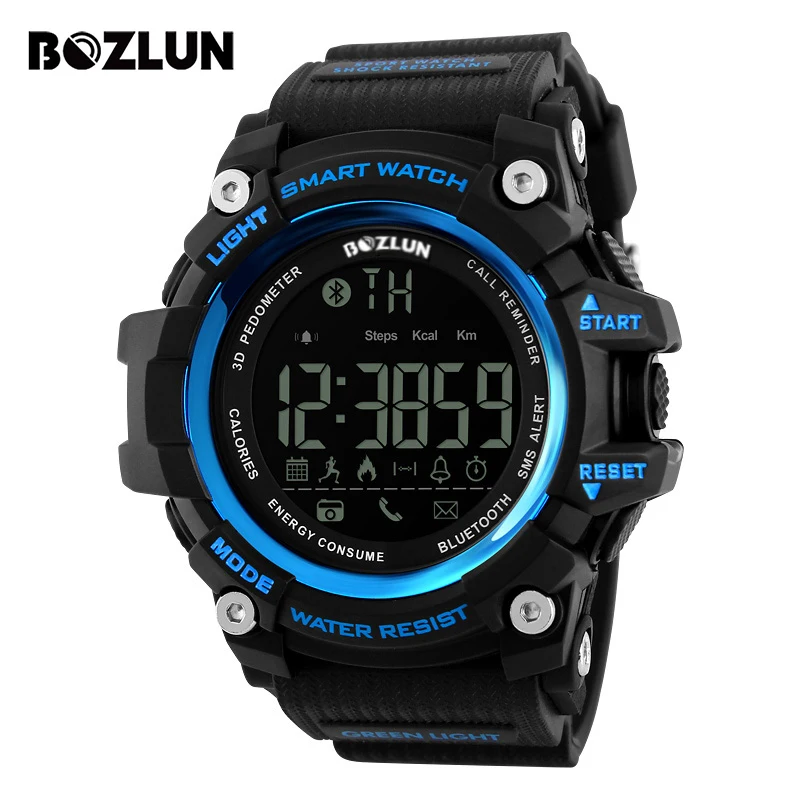 BOZLUN Bluetooth SmartWatch Sport Men Smart Watch inteligente Wearable Device Relogio Reloj 50m Waterproof Wrist Bracelet ST01 |