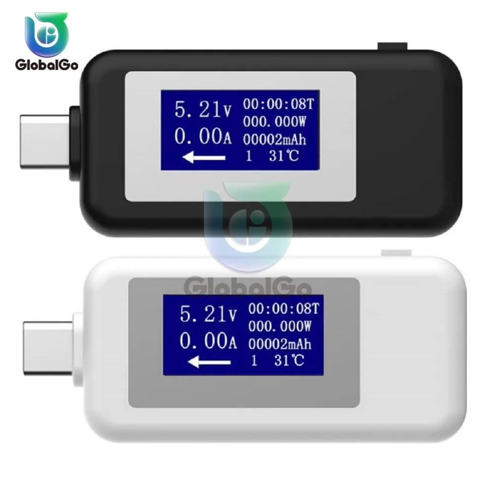 

USB Tester DC Digital Voltmeter Ammeter Voltage Current Power Meter QC2.0 3.0 4-30V Digital Electrical Power USB Voltage Tester