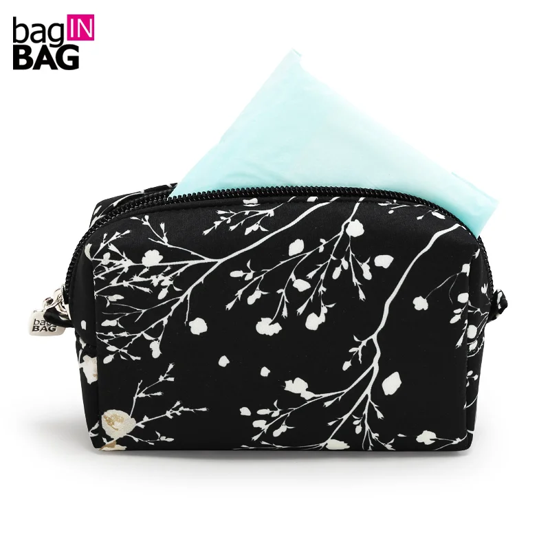 Mini Cosmetic Bag Sanitary Towel Storage Bag 12*7*4cmin Cosmetic Bags