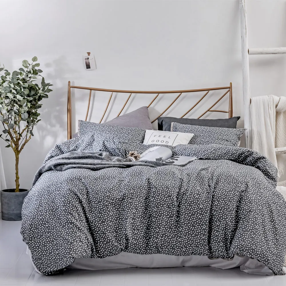cotton flower bedding set duvet cover (14)