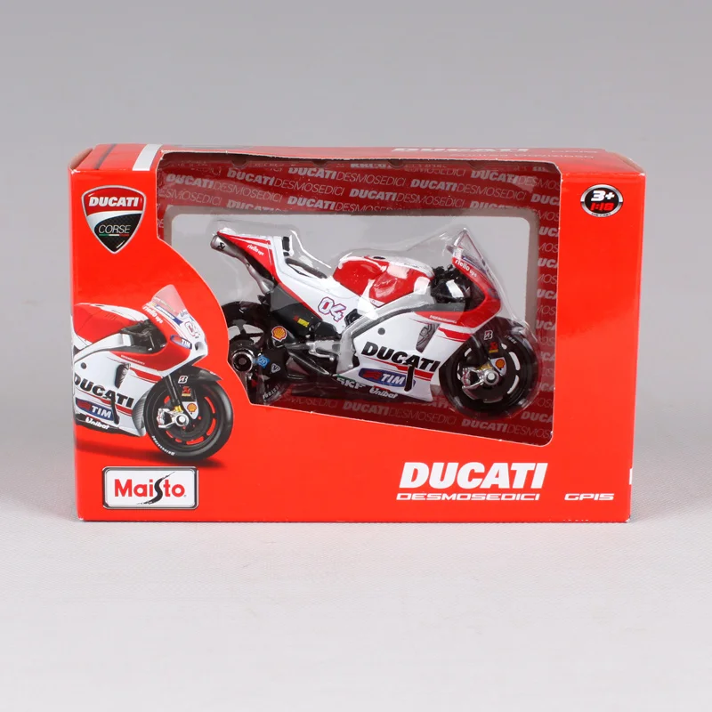 Maisto 1:18 MOTOGP 2018 Ducati Desmosedici GP18 #04 Andrea Dovizioso Bike Model 