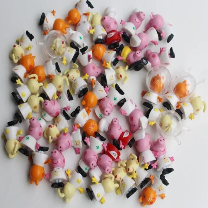 200 pcs/set DHL free shipping,plastic pig toys action figures doll for