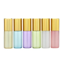 5 мл роликовая шаровая эфирное масло флакон духов многоразове Атомайзеры контейнер дорожный горшок со колпачок из алюминия косметическое бутылка