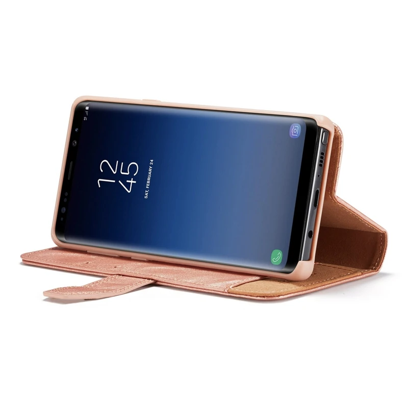 Флип кожаный чехол на СПС Fundas samsung Galaxy Note 9 флип чехол для samsung Galaxy Note 9 чехол Роскошный кошелек телефонные чехлы