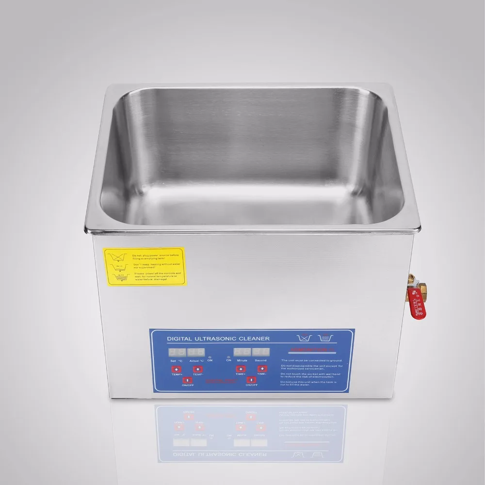

DIGITAL BRUSHED CLEANING TANK 15 L ULTRASONIC CLEANER 760 W for cleaning workpiece Energy-saving
