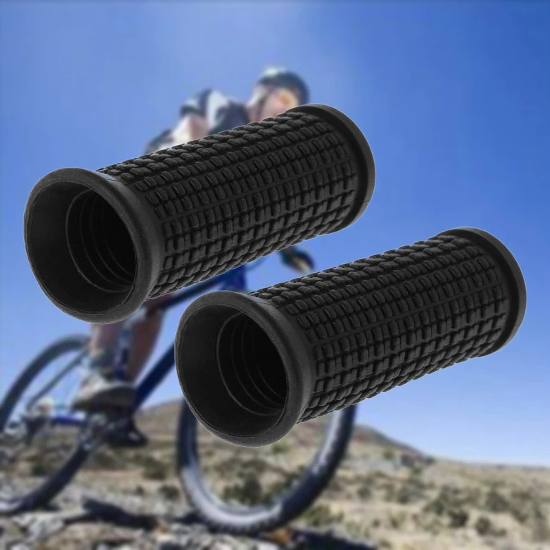 2 قطعة 70 مللي متر دراجة القبضات قصيرة مقبض المطاط غير زلة الدراجات سكوتر MTB أجزاء الدراجة