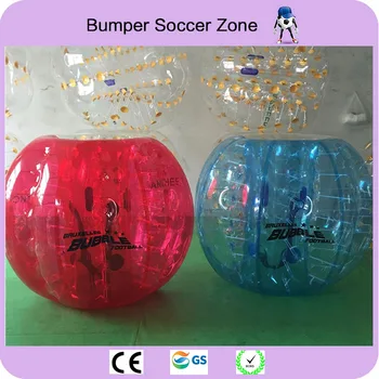 

Free Shipping 1.0mm PVC Material 1.2m Inflatable Bubble Soccer Zorb Ball Air Body Zorb Ball Bubble Football Human Hamster Ball