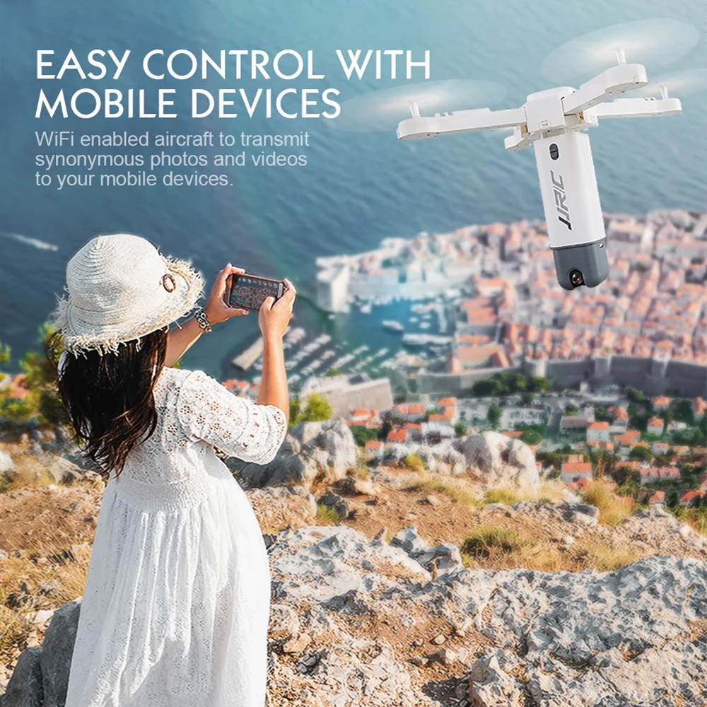 JJRC H51 реактивный Дрон с камерой Wifi FPV RC вертолет 360 градусов панорамная