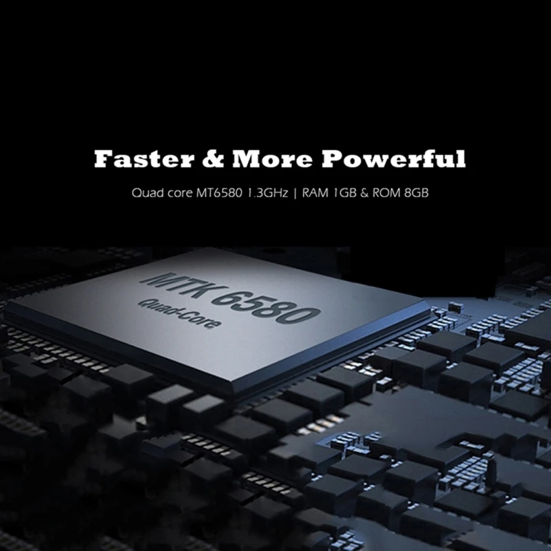  3G smartphone uhr Android 5.1 MTK6580 1G RAM 8G ROM 139 ''oled-bildschirm E-mail GPS WIFI herzfrequ