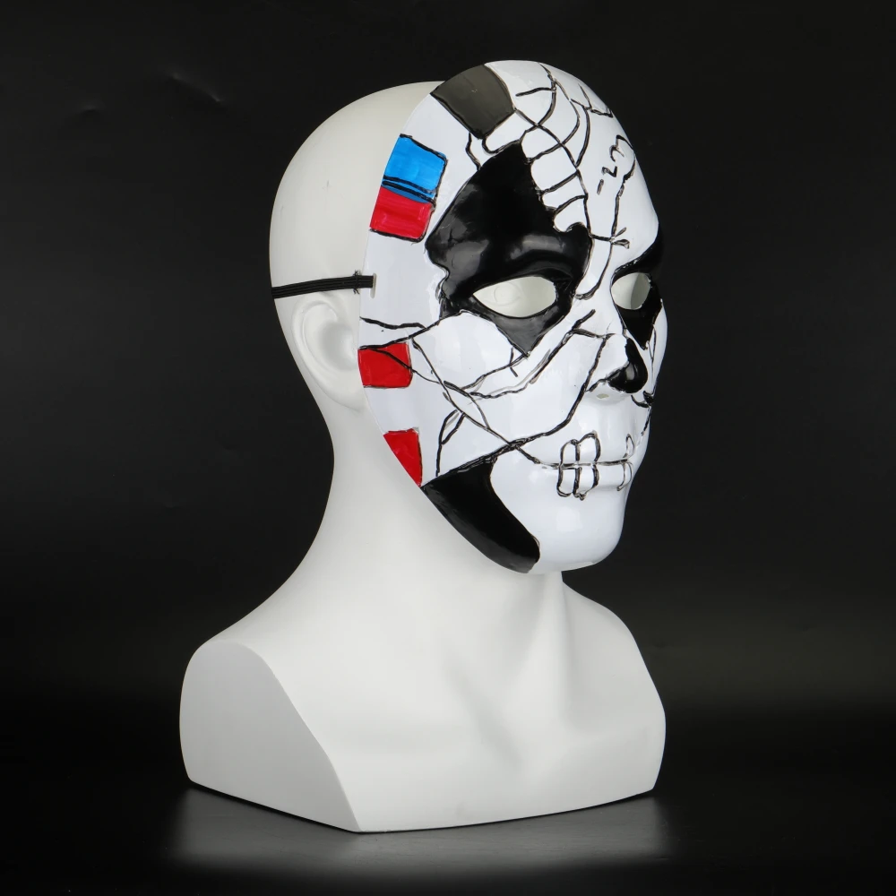 The Punisher 2 Billy Russo Cosplay Mask Plastic Costume Props Halloween Masquerad Mask Unisex Adult Coser  (9)