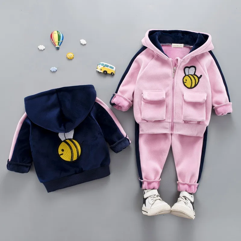 

Newborn Baby Girls Clothes Sets Boys Clothing Set Kids Tracksuits Sport Long Sleeve Jackets Pants 2Pcs Toddler Girl Outfits