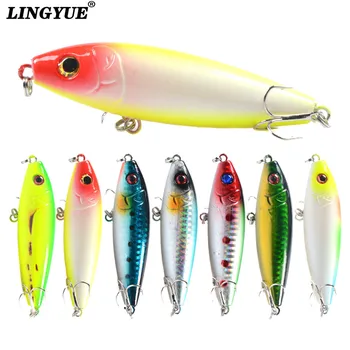 

Hot 1pcs Fishing Lures 8 colors Available 8cm 12.5g Hard Baits Quality Professional Bass Crankbait Wobbler Fishing Tackle