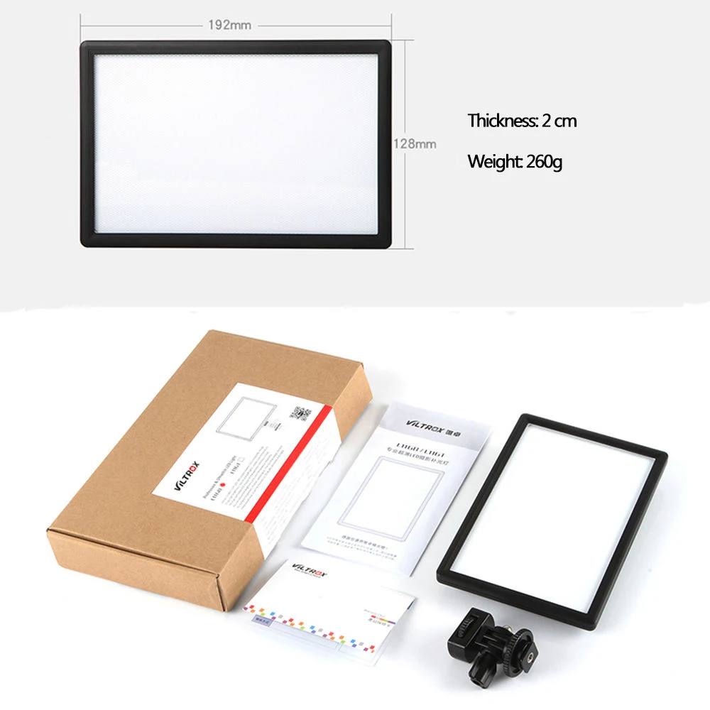 Viltrox L-116B Super Slim LCD Display Dimmable Studio LED Video Light 5600K White Version (13)