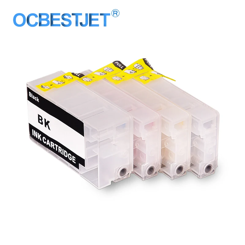4Colors/Set For Canon PGI 2200 PGI 2200XL Refillable Ink Cartridge With ARC Chip For Canon