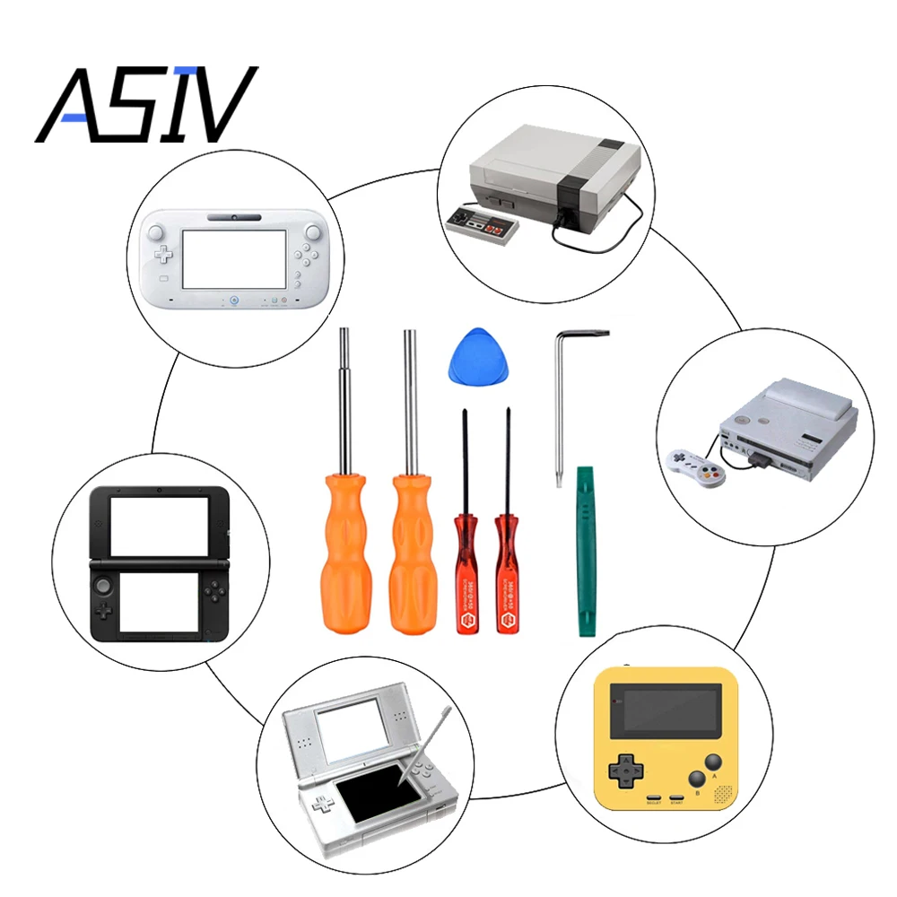 ASIV Repair Nintend Switch Safety Tools Bit Triwing Screwdriver for