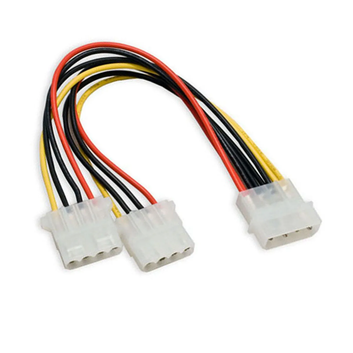 

IDE 4P to Dual IDE Y Splitter 10cm Hard Disk Power Supply Extension Cable