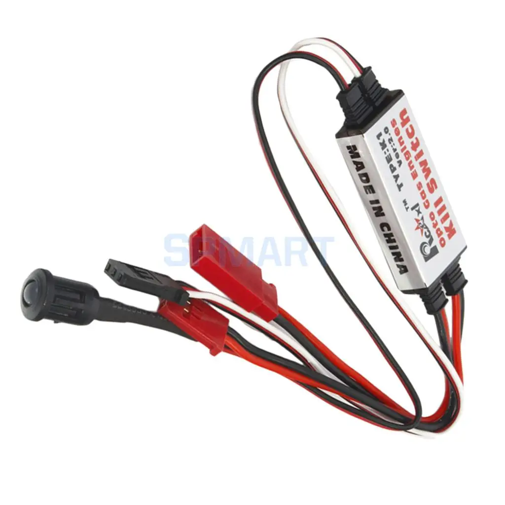 Opto Gas Engine Kill Switch LED for RC Airplane Model / Ignition Accessories