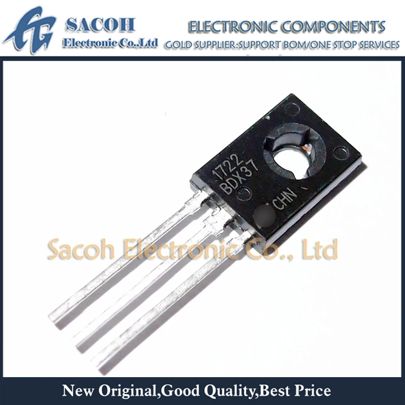 

Free Shipping 20Pcs BDX37 or BDX36 or BDX35 or BDX34 or BDX33 TO-126 5A 100V NPN switching transistor