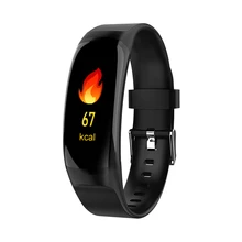 MK04 Smart Wristband Men Waterproof Bluetooth 4.0 Sport Smart Bracelet Blood Pressure Monitor Color Screen Watch Fitness Tracker