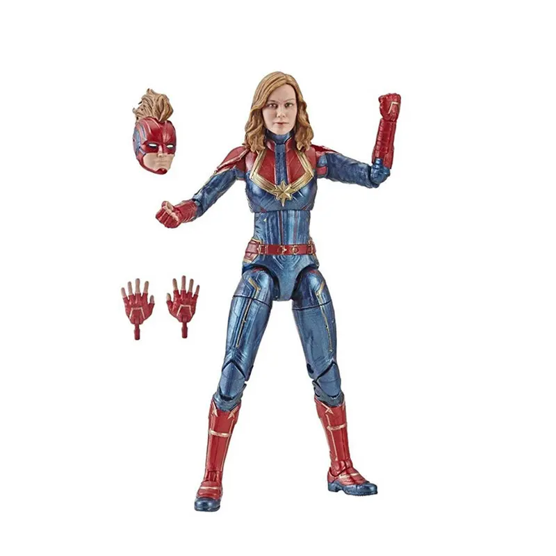 Marvel Legends 2019 Фильм Мстители Endgame легенды серии капитан Марвел ПВХ фигурка