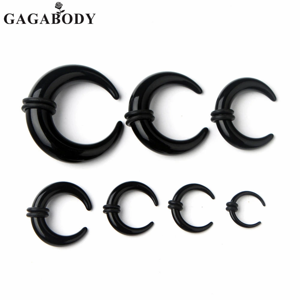 Dangle otte forsætlig 1 Pair Acrylic Buffalo Horn Taper Claw Flesh Tunnels Bull Expander Black Ear  Stretcher Plugs|ear stretchers plugs|stretcher plugsear stretcher -  AliExpress