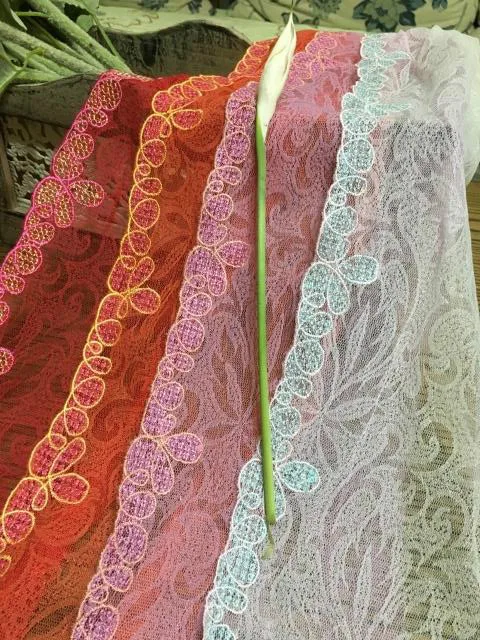 

Four-color lace water-soluble lace 14 cm wide