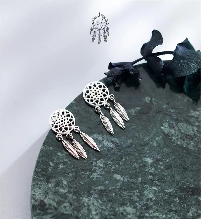 

Hyperbole Silver Earrings 100% 925 Sterling Silver Drop Earrings Silver Jewelry
