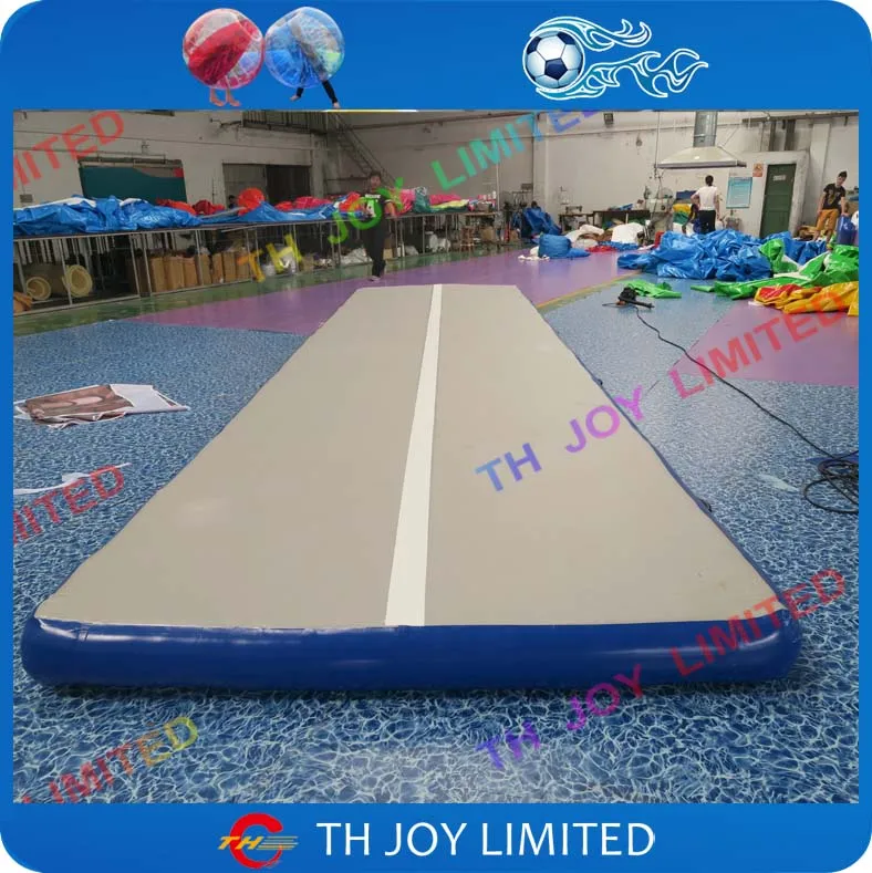 free shipping to door! 8x2x0.2m inflatable gym air track , cheap Inflatable Used Dwf Tumbling