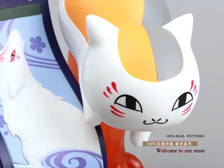 Natsume Yuujinchou Nyanko Sensei Cat ПВХ фигурка Коллекция Модель игрушка кукла 15 см NYFG009