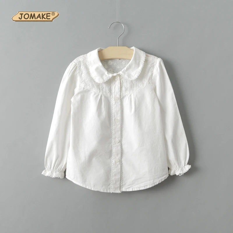 Купить Белую Рубашку Для Девочки