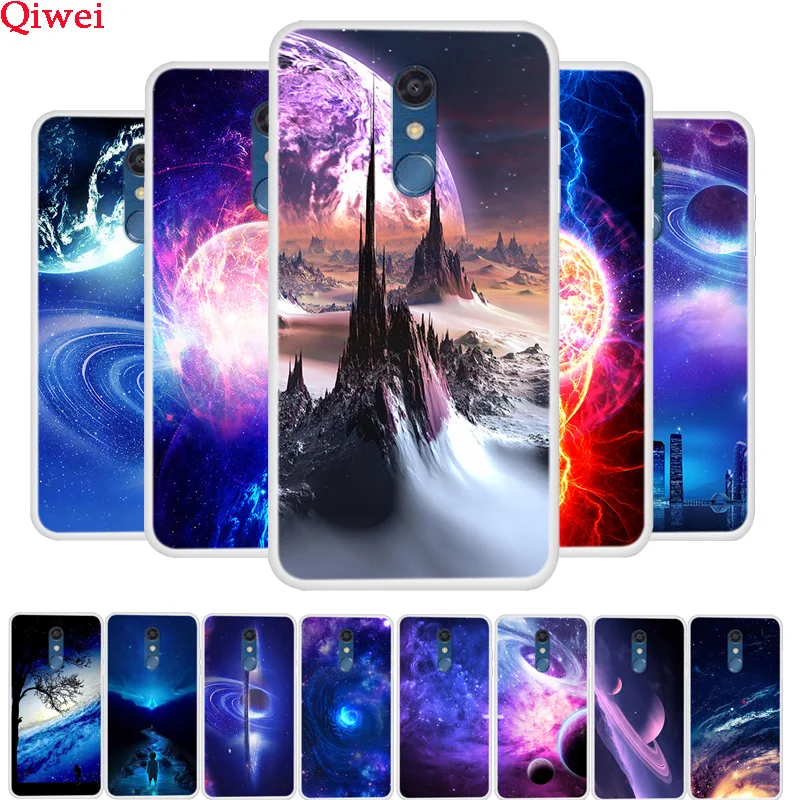 

For LG K11 Case Silicone Printing Soft TPU Cover Coque For LG K11 2018 K 11 2018 LGK11 Case Fundas For LＧ K11 Plus Cover Space