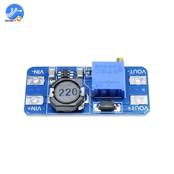 

MT3608 DC-DC Step Up Converter Booster Charging Module 2-24V to 28V 2A Adjustable Power Charge Supply For Arduino