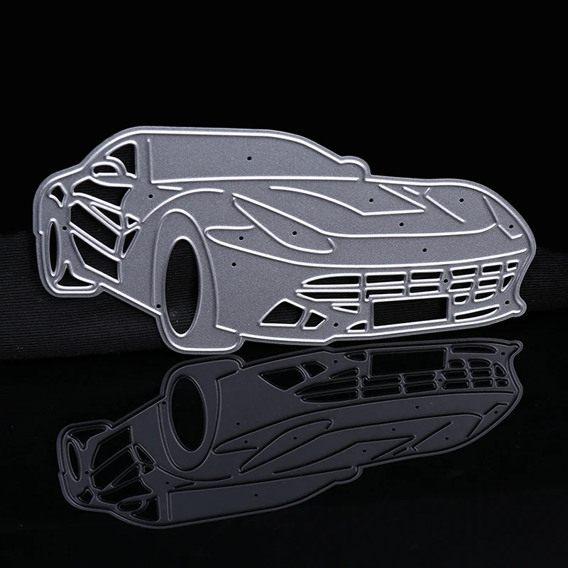 

2019 New Metal Cutting Dies Sports Car Scrapbooking Die Cut For Scrapbooking DIY Embossing Dies For Greeting Cards Making