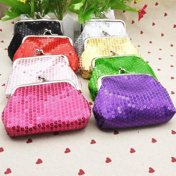 

xiniu fashion coin purse women monederos para mujer high quality Small Sequin Wallet Card Holder Coin Purse Clutch gift0.96