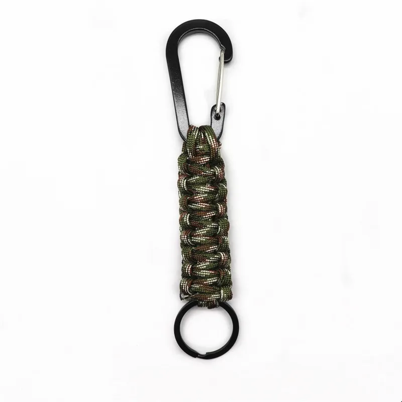 1 قطعة Paracord حبل في الهواء الطلق مجموعة الحبال المظلة الحبل المفاتيح العسكرية الطوارئ سوار Paracord 220 كجم قوة الشد