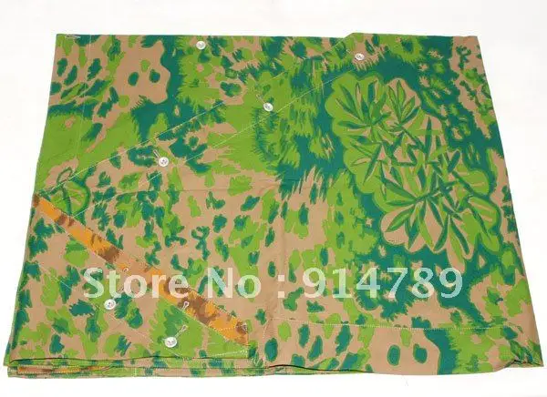 

WW2 GERMAN PALM TREE REVERSIBLE CAMO TENT ZELTBAHN -31469
