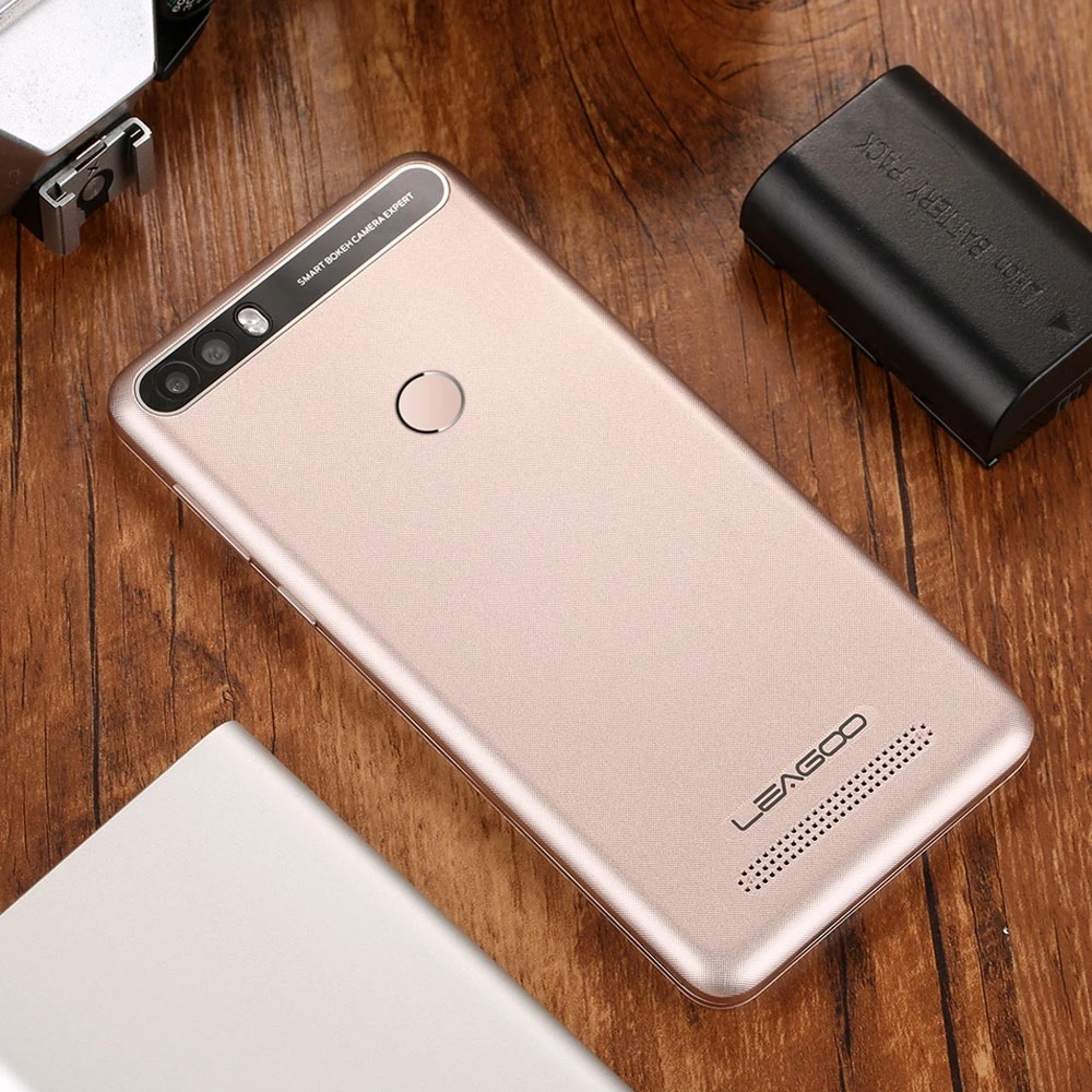 LEAGOO KIICAA POWER Phone Android 7.0 MTK6580A Quad Core 5.0 Inch 2GB RAM 16GB ROM 8MP Dual Rear Cameras Fingerprint Smartphone