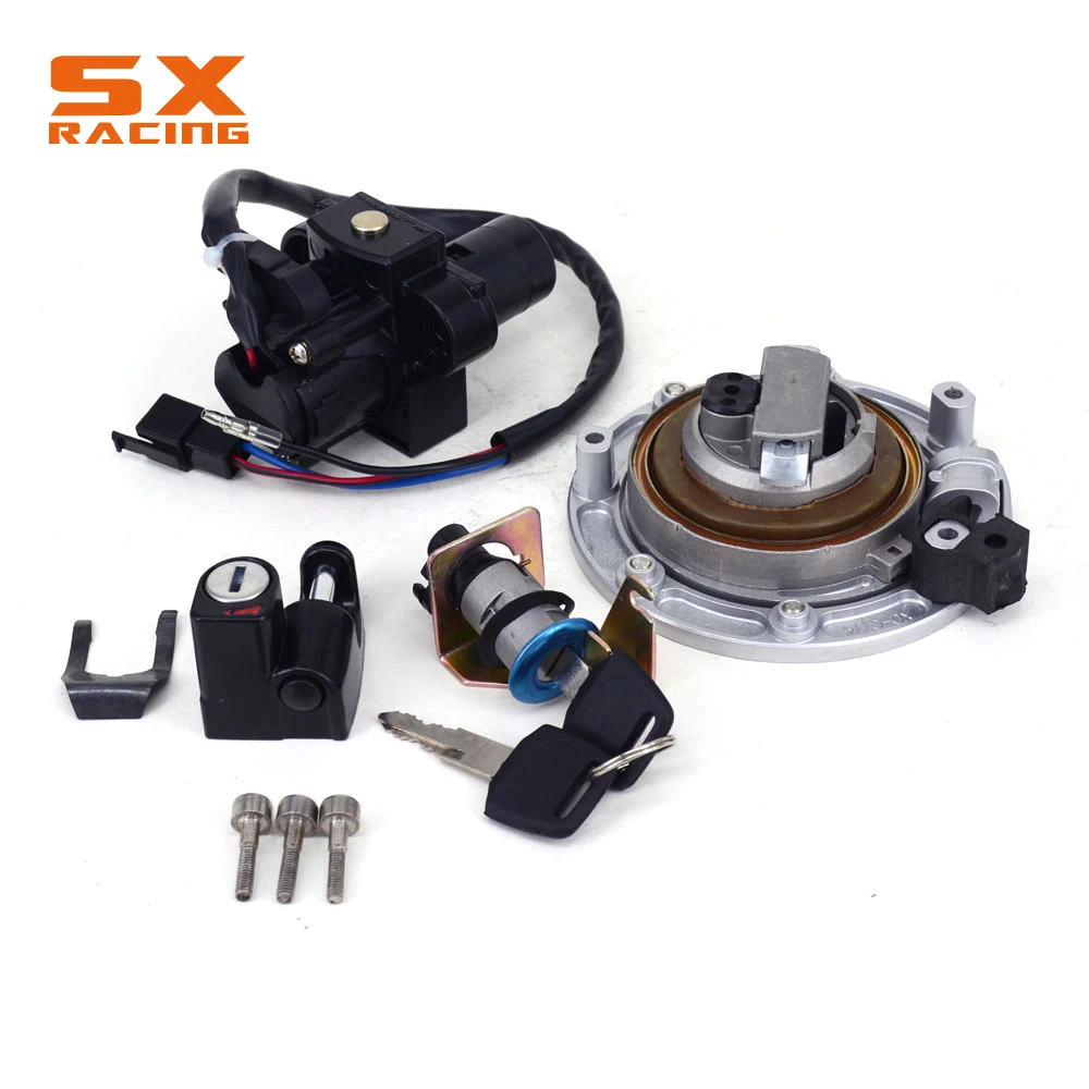 

Motorbike Street Ignition Switch Lock Key Set Gas Tank Cap Cover Seat For HONDA VT250 VT 250 CB400 1992-1998 CB1 VFR400 VFR 400