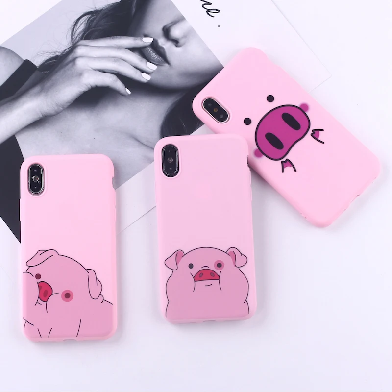 Милый мягкий силиконовый чехол для iPhone 11 Pro Max 6 12 8 8Plus X XS 7 7Plus|Бамперы| |