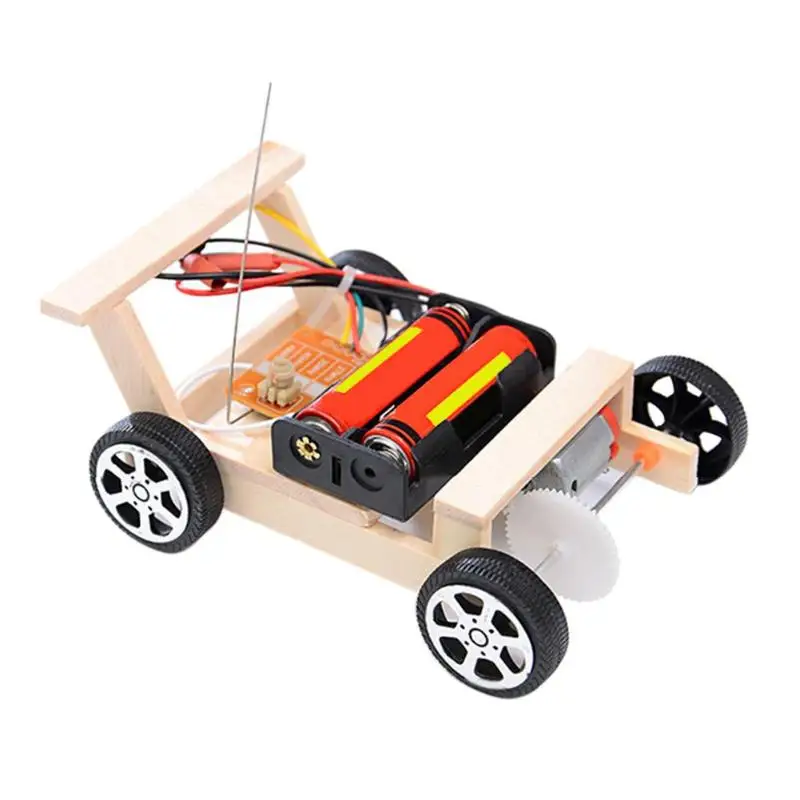 

Wireless Remote Control Racing Car Car Handmade Model Children Learning Freewheeling Sports Kids Game Scientific Experiment