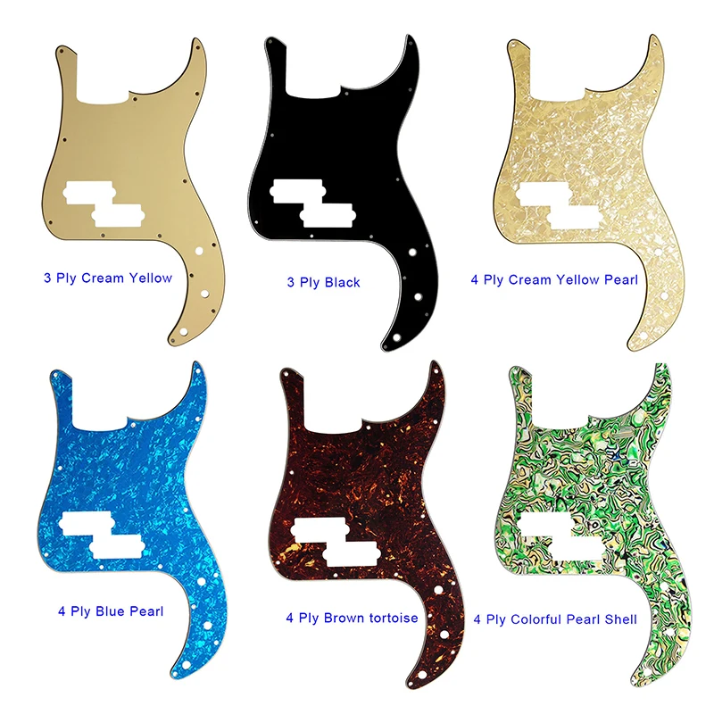 Custom Guitar Parts Quality Electric Guitar Pickguard For