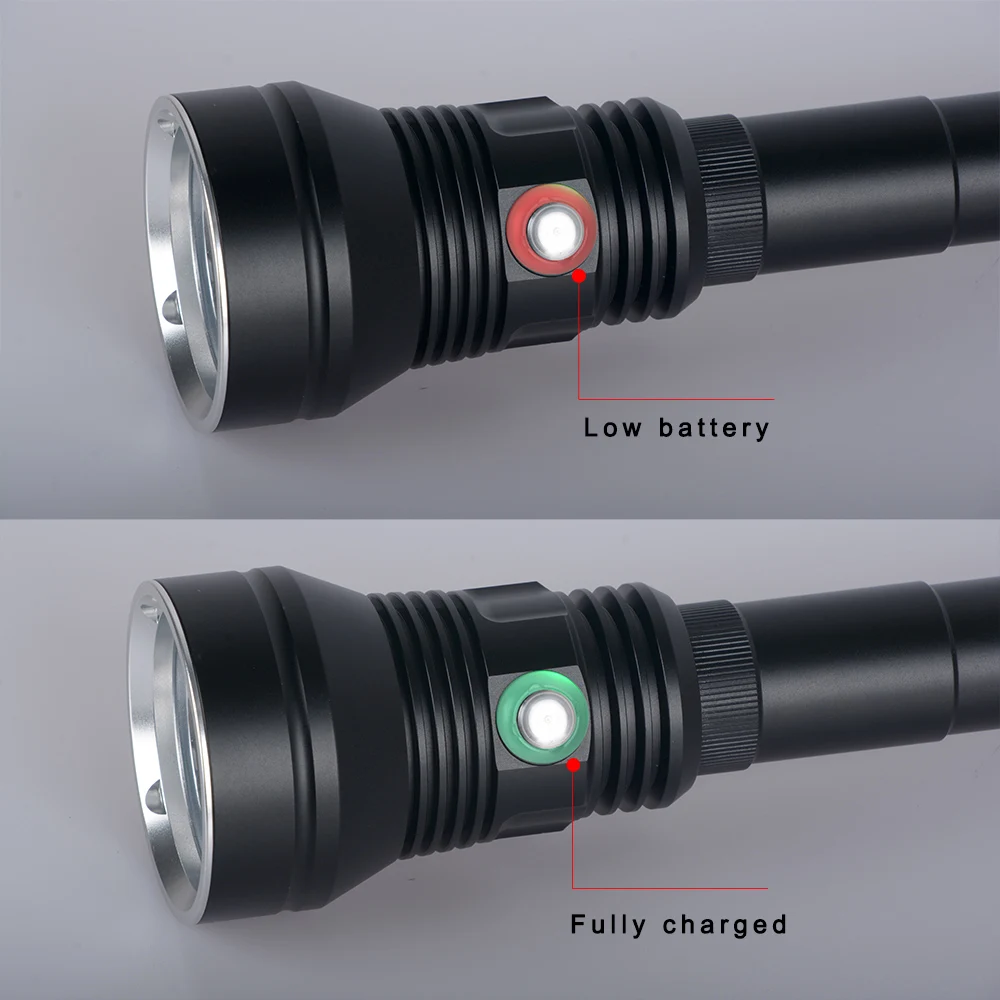 XLamp фонарик для дайвинга XHP70.2 профессиональный светодиодный фонарь для подводного плавания 200 м XHP70 IPX8 водонепроницаемая лампа для дайвинга с батареей 26650