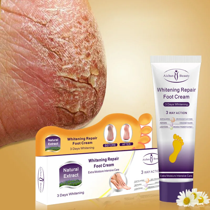 Aichun Crack Heel Cream Repair Anti Crack Whitening Foot Peeling