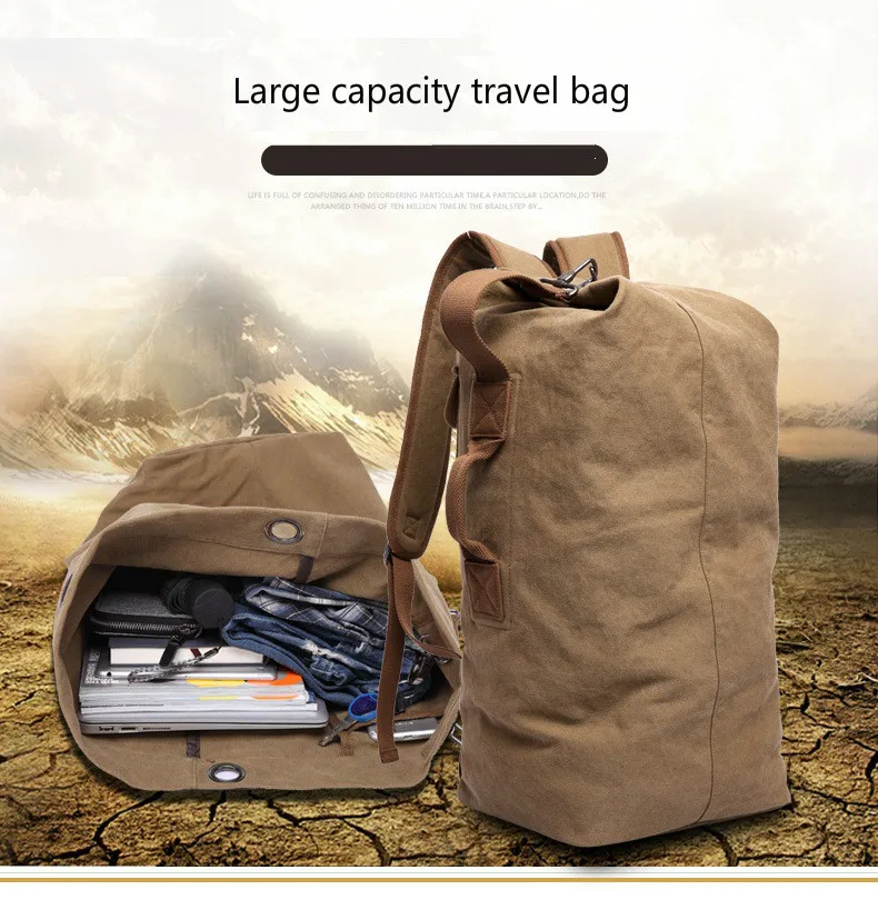 DB26 KAKA, холщовые рюкзаки из чистого хлопка, большой рюкзак, вещевые сумки, сумки-ковши на заказ, школьные рюкзаки Mochila Escolar