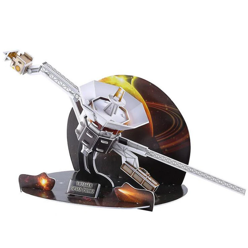 

Cartoon Paper 3D Puzzle Space Globe Solar System Puzzle Games Toys For Children Creative DIY Assembled Spell Puzzle Toy
