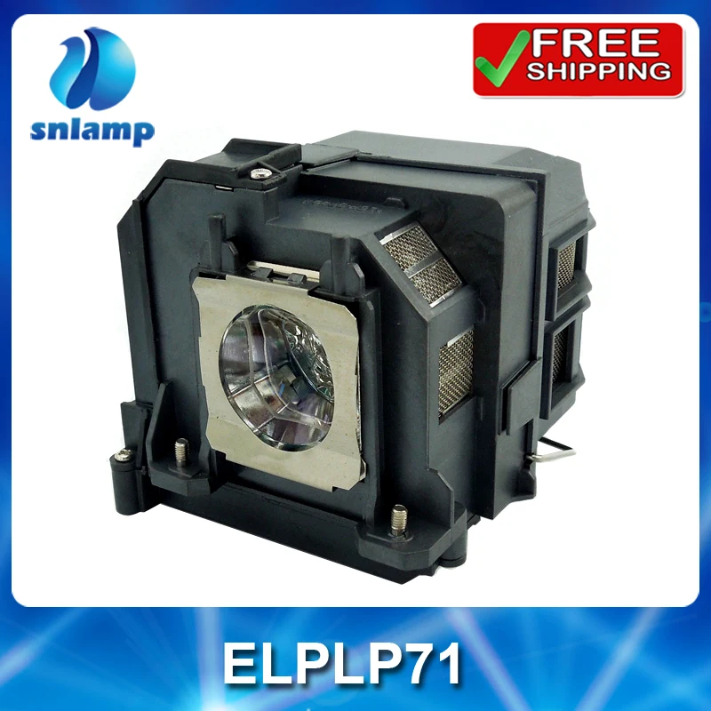 

Snlamp Replacemnet ELPLP71 / V13H010L71 Projector Lamp For EB-1400Wi EB-1410Wi EB-470 EB-475W EB-475Wi