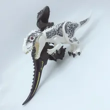 5 секций 10 шт мир динозавров фигурки тираннозавр рекс строительные блоки детские игрушки; фигурки героев