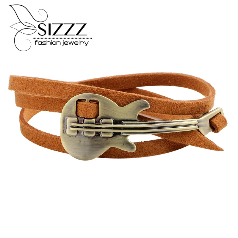 

SIZZZ 65.5CM Long New fashion simple Europe and the United States retro bracelet alloy guitar rock Bracelets for women