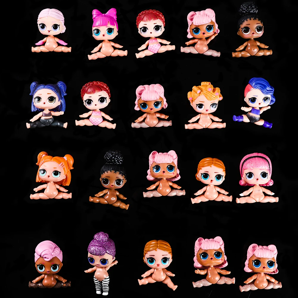 

4pcs Random different original for loles Girls toys Dolls Accessories DIY dolls Dress Different clothes Toys for Baby Kids