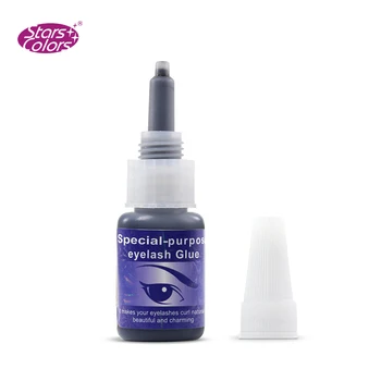 

10 bottles/lot For beginners practice Eyelash Adhesive Individual special purpose Eyelash Glue Black Low Odor No Toxic